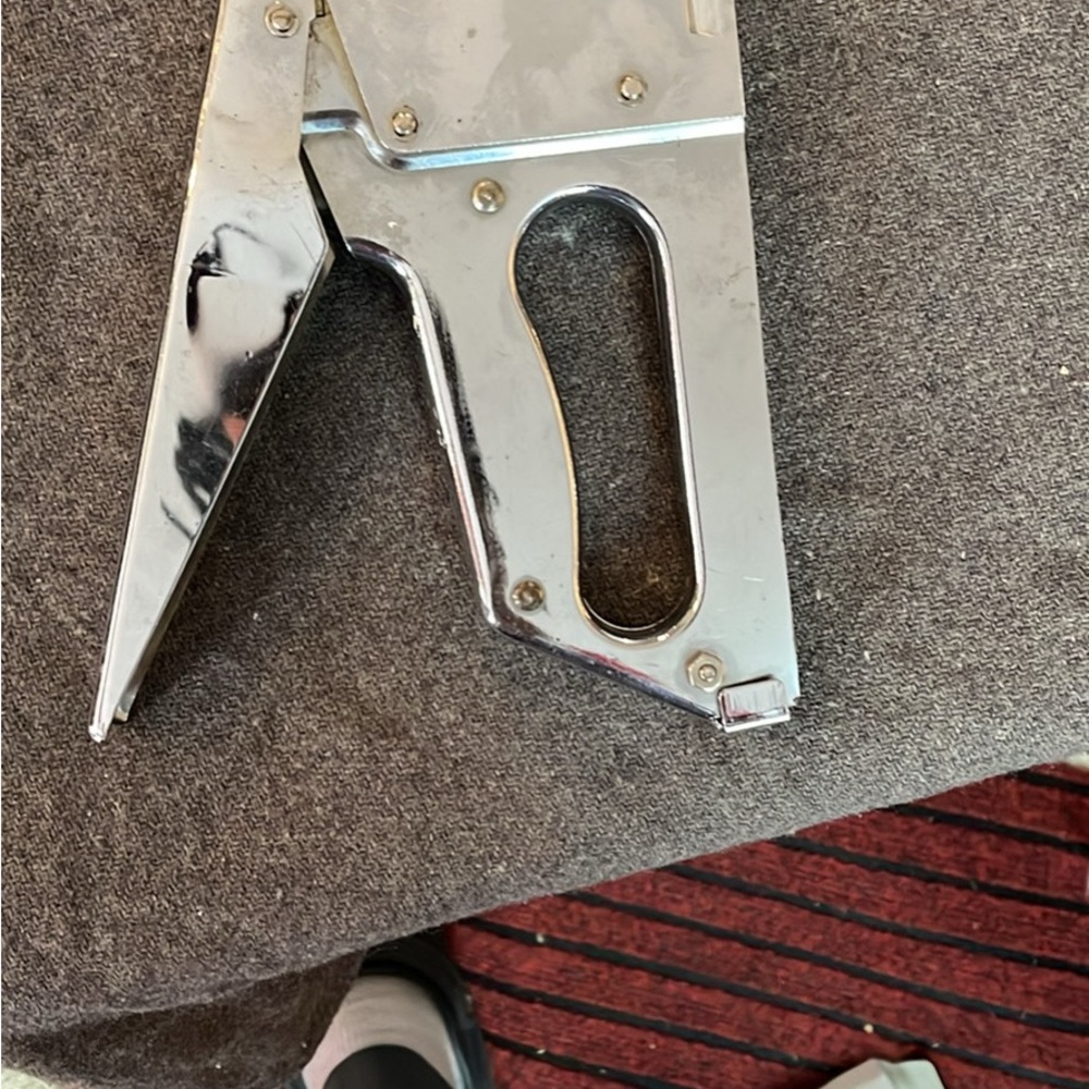 Silver Metal Staple Gun